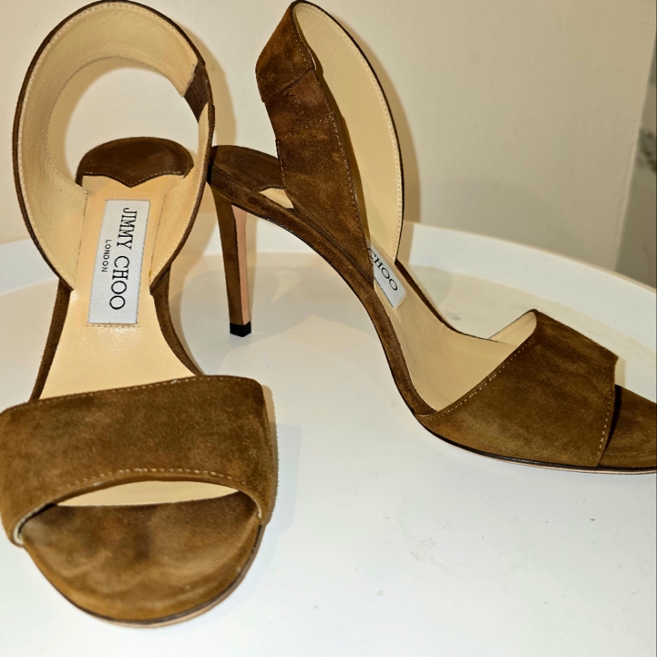 Jimmy Choo Cacao Sandals Size 6